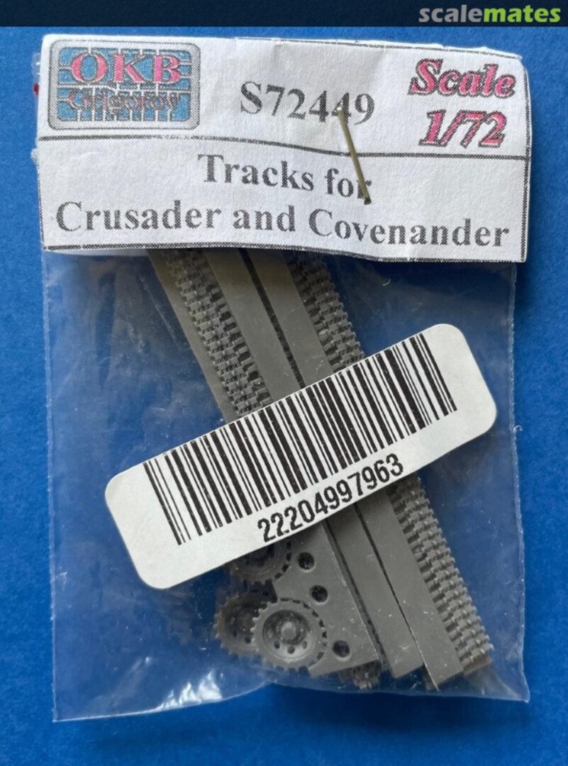 Boxart Tracks for Crusader and Covenanter S72449 OKB Grigorov Boxart Tracks for Crusader and Covenanter S72449 OKB Grigorov