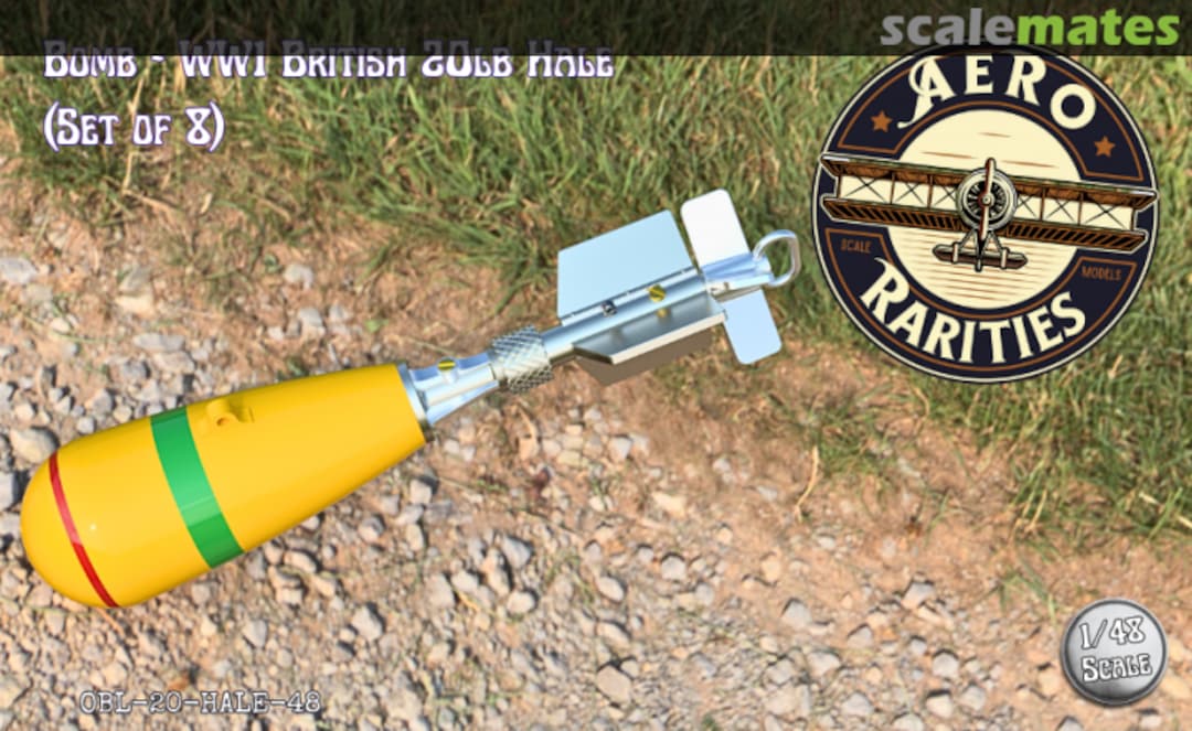 Boxart British 20lb Hale Bomb OBL-20-HALE-48 Aero Rarities