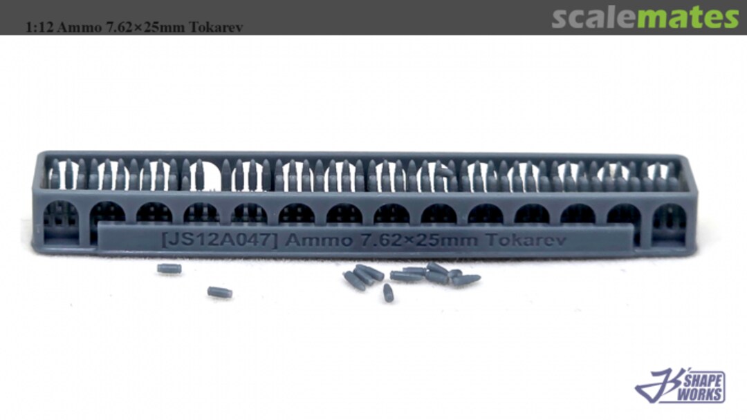 Contents Ammo 7.62×25mm Tokarev JS12A047 Js' Shapeworks Contents Ammo 7.62×25mm Tokarev JS12A047 Js' Shapeworks