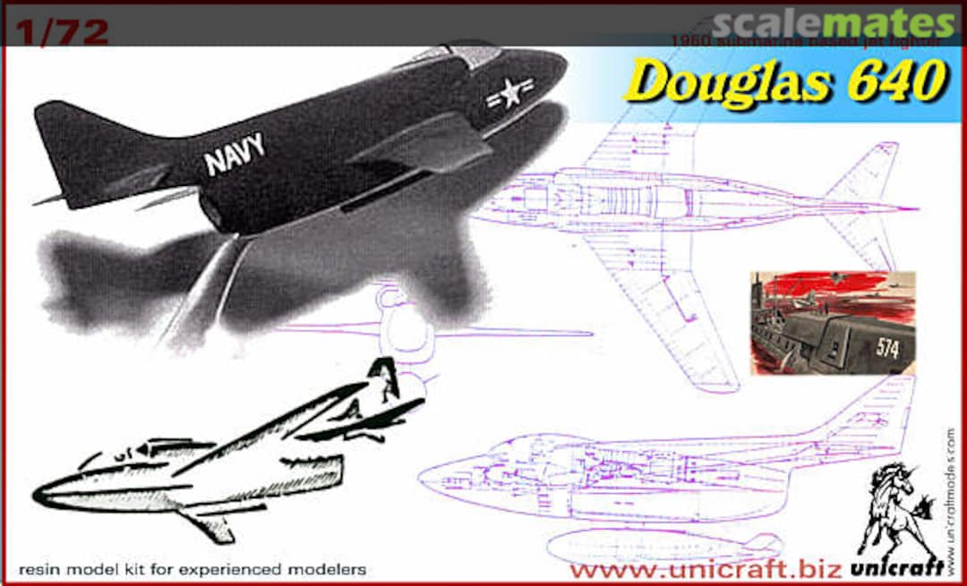 Boxart Douglas 640 Unicraft Models Boxart Douglas 640 Unicraft Models