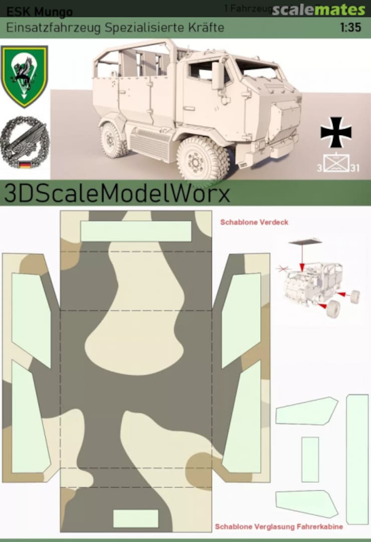 Boxart ESK Mungo 3D ScaleModelWorx Boxart ESK Mungo 3D ScaleModelWorx