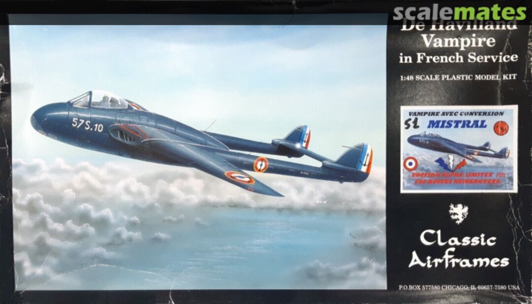 Boxart SNCASE 532/535 Mistral Contact-Resine Boxart SNCASE 532/535 Mistral Contact-Resine