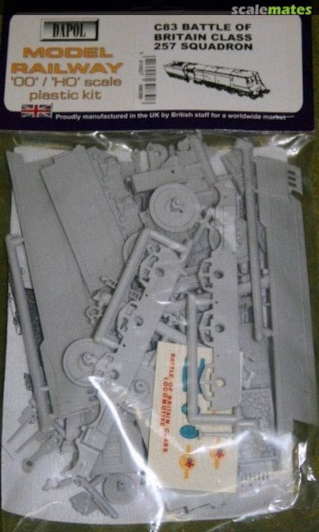 Boxart Battle of Britain Class 257 Squadron C83 Dapol Boxart Battle of Britain Class 257 Squadron C83 Dapol