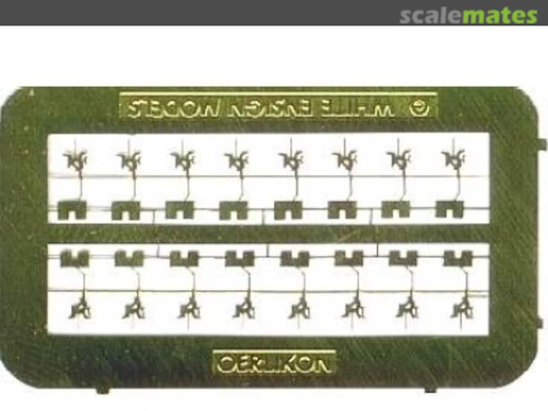 Boxart 20mm Oerlikons & Shields Set (PE) PE 604 White Ensign Models
