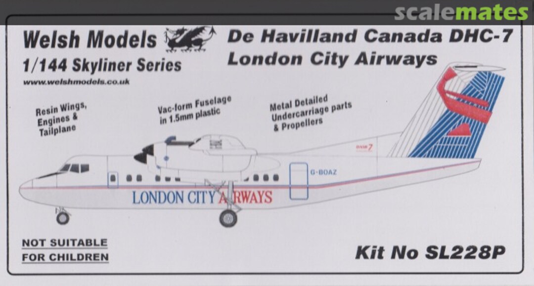 Boxart de Havilland-Canada DHC-7 Dash 7 SL228P Welsh Models Boxart de Havilland-Canada DHC-7 Dash 7 SL228P Welsh Models