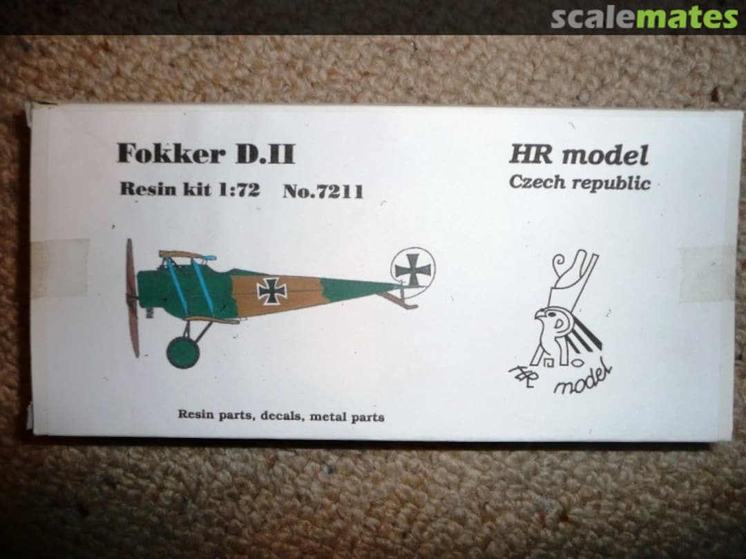 Boxart Fokker D.II 7211 HR Model Boxart Fokker D.II 7211 HR Model