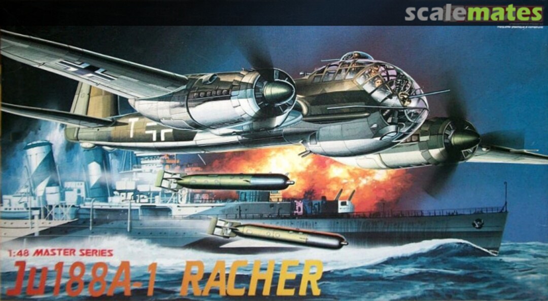 Boxart Ju 188A-1 Rächer 5517 DML Boxart Ju 188A-1 Rächer 5517 DML
