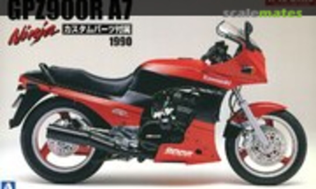 1:12 Kawasaki GPZ900R Ninja Type A7 1990 (Aoshima 054543)
