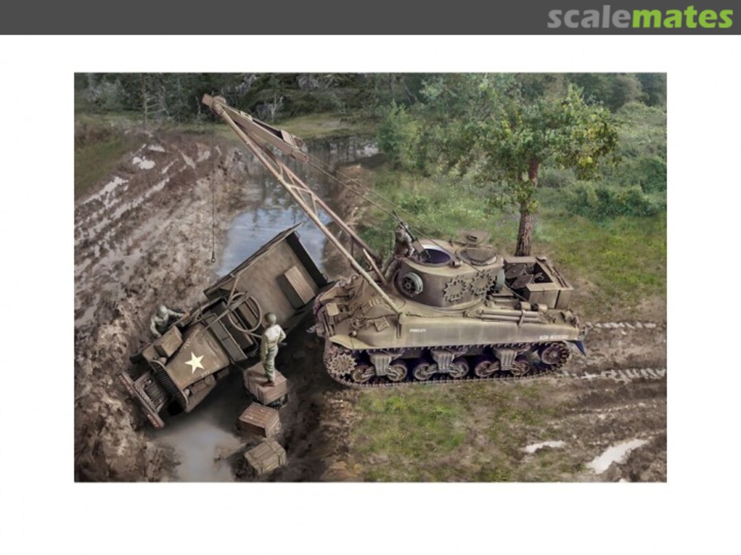 Boxart M32B1 Armoured Recovery Vehicle 38547 Tamiya Boxart M32B1 Armoured Recovery Vehicle 38547 Tamiya