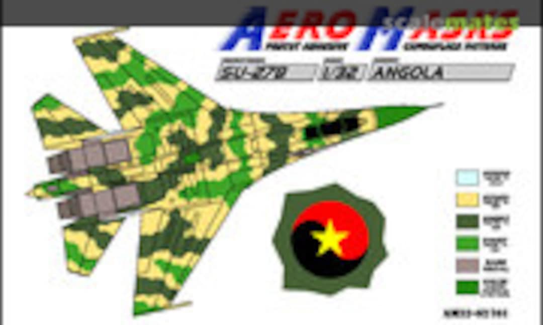 1:32 Su-27B Angola (AeroMasks AM32-S2701) AM32-S2701