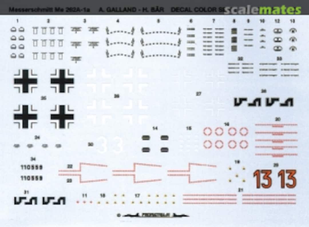 Boxart Messerschmitt Me 262 A-1a 72042 Propagteam Boxart Messerschmitt Me 262 A-1a 72042 Propagteam