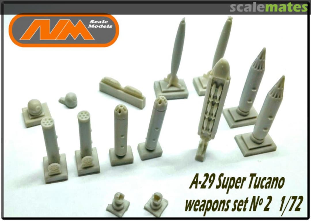 Boxart A-29 Super Tucano Weapons set No.2  AVM Scale Models