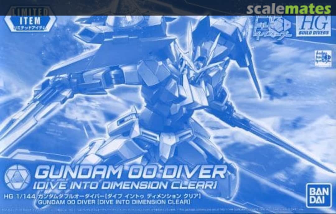 Boxart Gundam 00 Diver [Dive into Dimension Clear] 0228313 Bandai