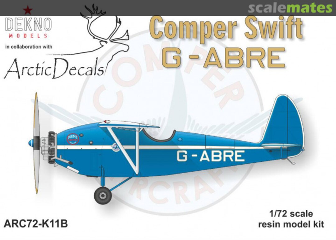 Boxart Comper Swift ARC72-K11B Arctic Decals Boxart Comper Swift ARC72-K11B Arctic Decals