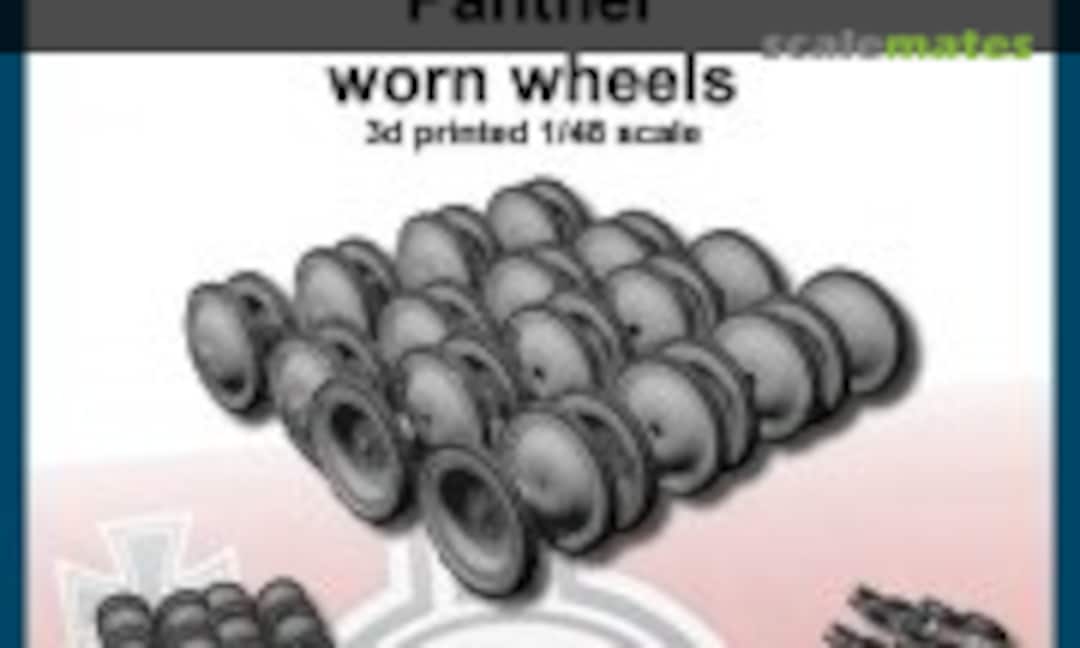 1:48 Panther worn wheels (FC Model Trend 48503) 48503