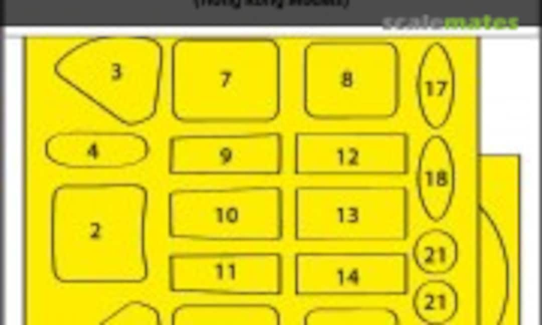 1:32 A-20G RAAF Havoc masks (ASK 200-M32118) 200-M32118