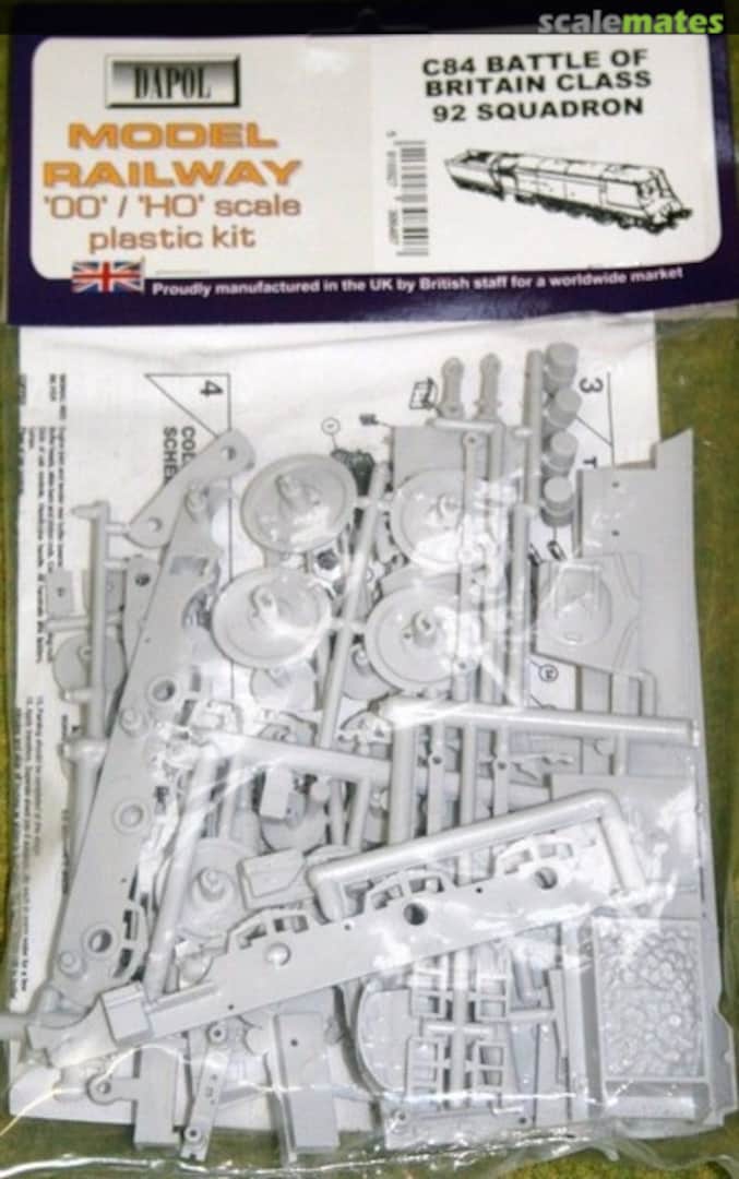 Boxart Battle of Britain Class 92 Squadron C84 Dapol