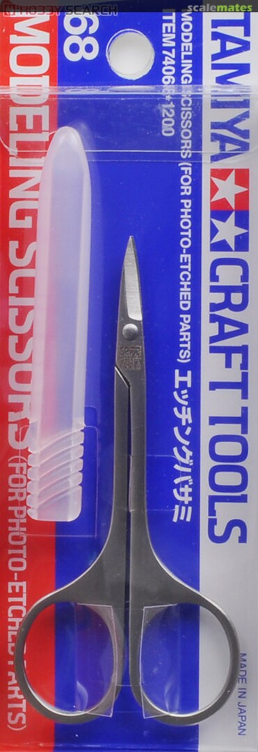 Boxart Modeling Scissors (For photo-etched parts) 74068 Tamiya Boxart Modeling Scissors (For photo-etched parts) 74068 Tamiya