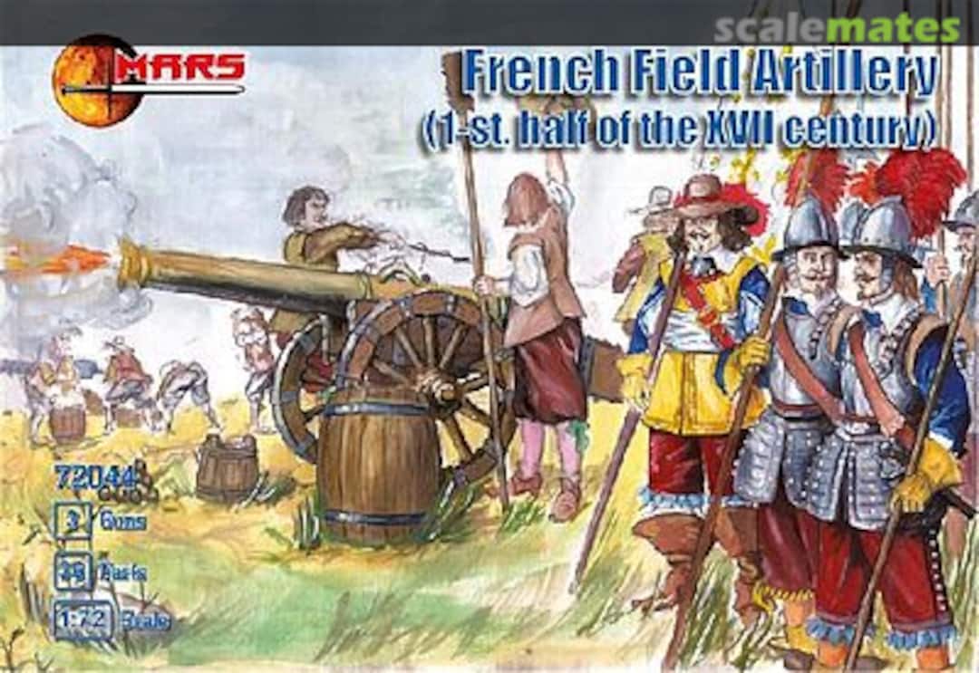 Boxart French Field Artillery 72044 Mars Figures