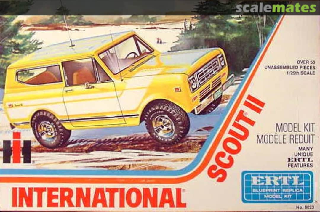 Boxart Scout II 8023 ERTL Boxart Scout II 8023 ERTL