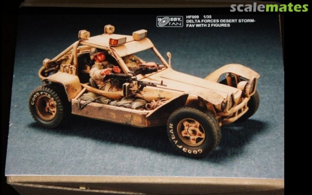 Boxart US Delta Force FAV - Fast Attack Vehicle HF009 Hobby Fan