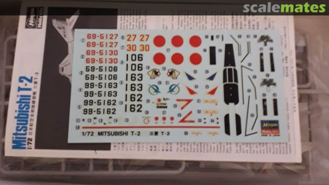 Contents Mitsubishi T-2 02705 Hasegawa Contents Mitsubishi T-2 02705 Hasegawa