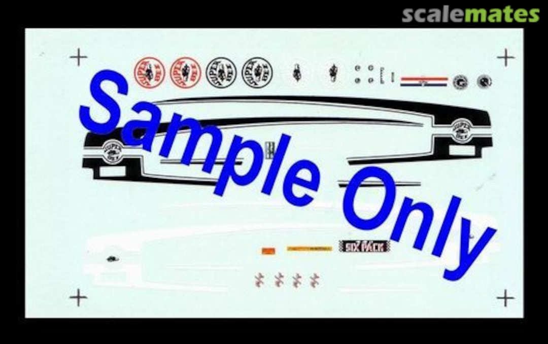 Boxart Decals for 1/25 1970 Dodge Super Bee & R-T 4222 The Parts Box Boxart Decals for 1/25 1970 Dodge Super Bee & R-T 4222 The Parts Box