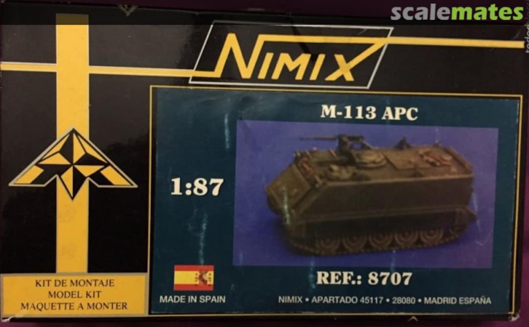 Boxart M-113 APC 8707 Nimix Boxart M-113 APC 8707 Nimix