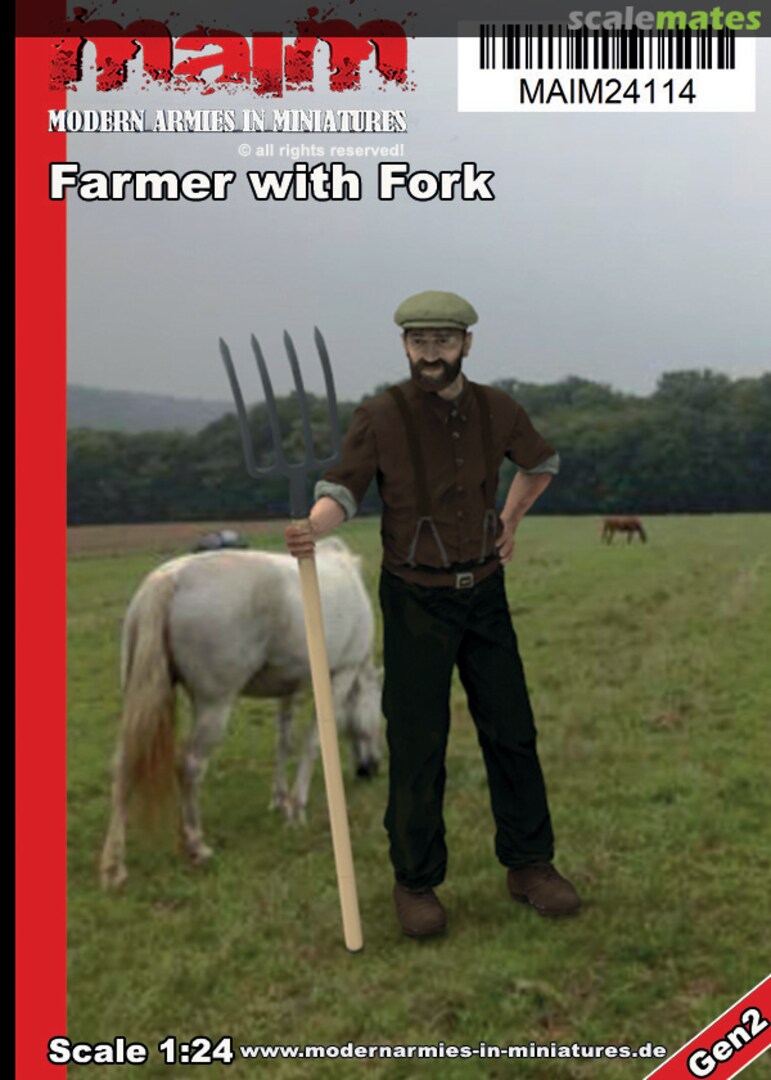 Boxart Farmer with Fork MAIM24114 MAiM Boxart Farmer with Fork MAIM24114 MAiM