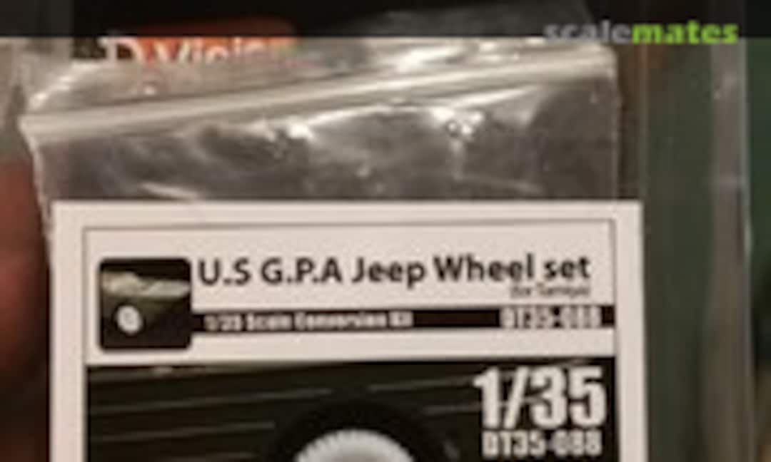1:35 Ford G.P.A. Wheel Set (Division Miniature DT35-088) DT35-088