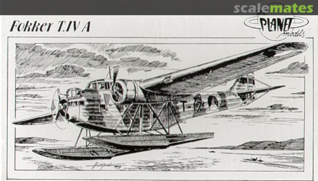 Boxart Fokker T.IVA PLT051 Planet Models