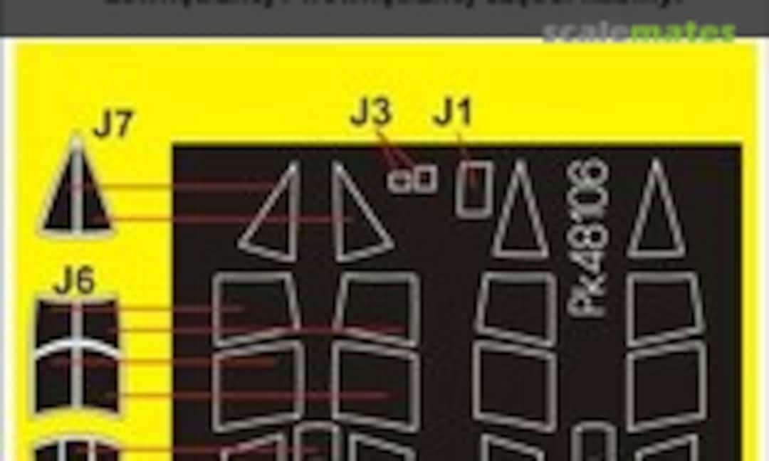 1:48 Nakajima KI-84-I Hayate (Frank) (Pmask PK48106) PK48106