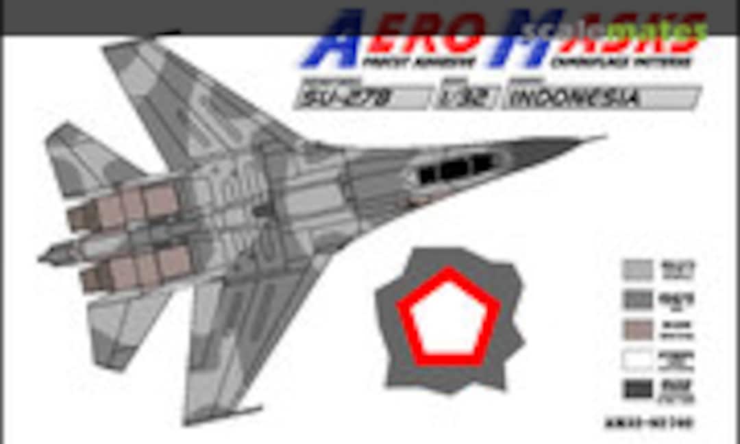 1:32 Su-27B Indonesia (AeroMasks AM32-S2702) AM32-S2702