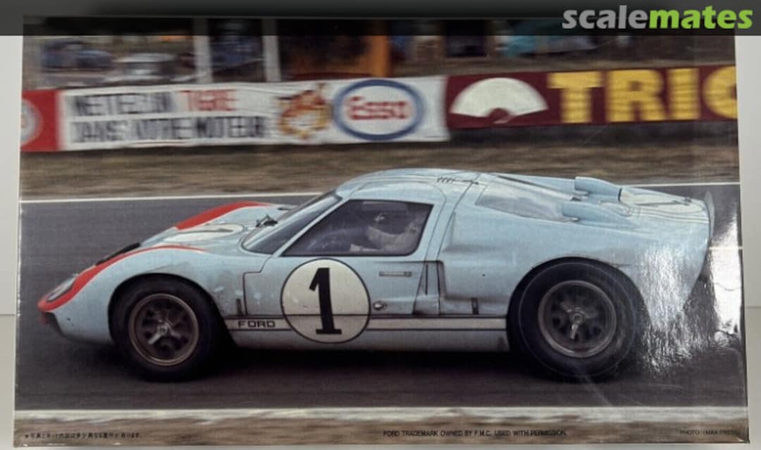Boxart Ford GT-40 Mk.II "The 2nd" HR-2 Fujimi Boxart Ford GT-40 Mk.II "The 2nd" HR-2 Fujimi