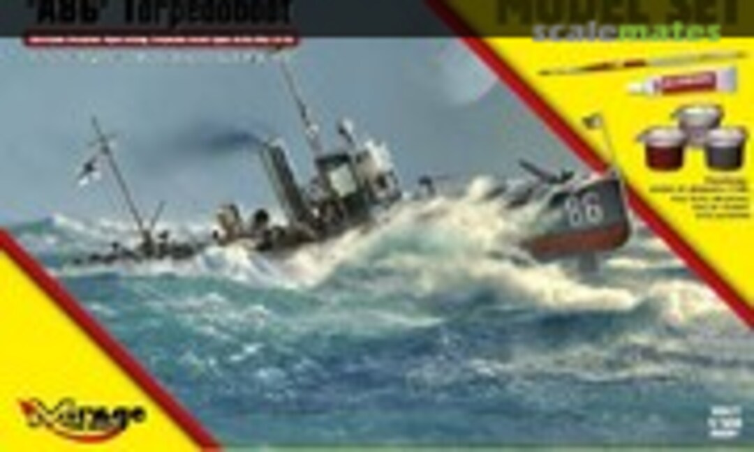1:400 A86 Torpedoboot Type A/III/1916 | MODEL SET | (Mirage Hobby 845091) 845091