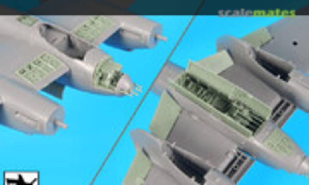 1:72 De Havilland Mosquito Mk VI Big set (Black Dog A72052) A72052