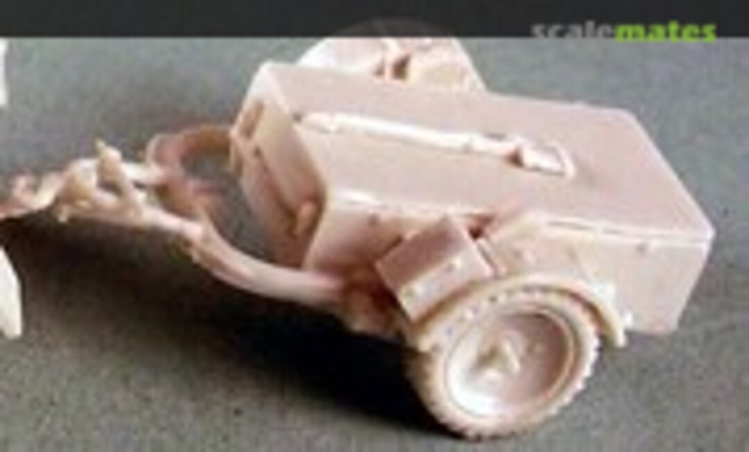 1:76 SDAH95 AMMO TRAILER 20mm GUN (Milicast BG154) BG154