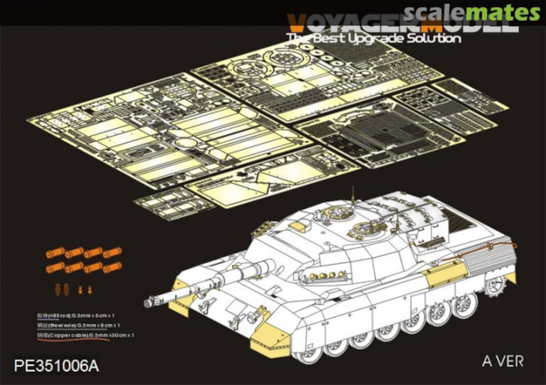 Boxart Leopard C2 MEXAS MBT PE351006A Voyager Model Boxart Leopard C2 MEXAS MBT PE351006A Voyager Model