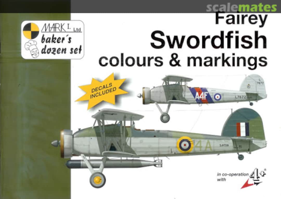 Boxart Fairey Swordfish Colours & Markings MKD48013 Mark I Models Boxart Fairey Swordfish Colours & Markings MKD48013 Mark I Models