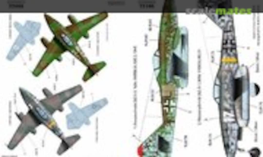 1:72 Messerschmitt Me 262 A-1 (Luftwaffe black ”L”, white 17) (HADmodels 72105) 72105