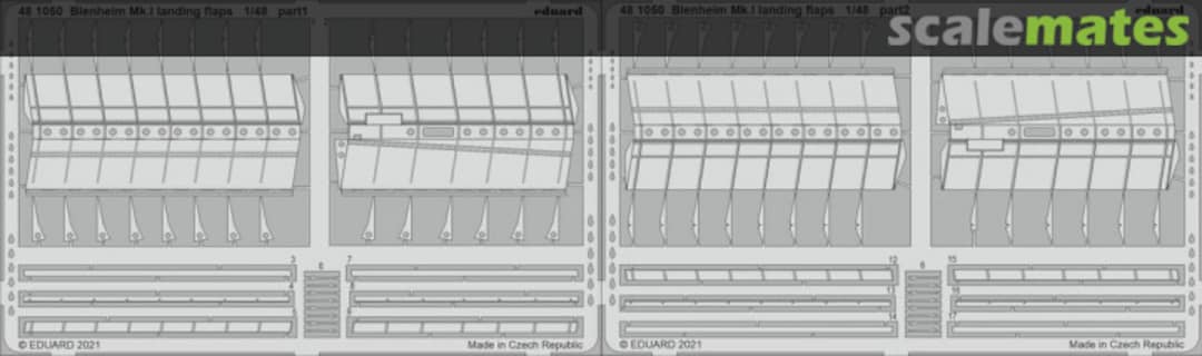 Boxart Blenheim Mk. I landing flaps 481050 Eduard Boxart Blenheim Mk. I landing flaps 481050 Eduard