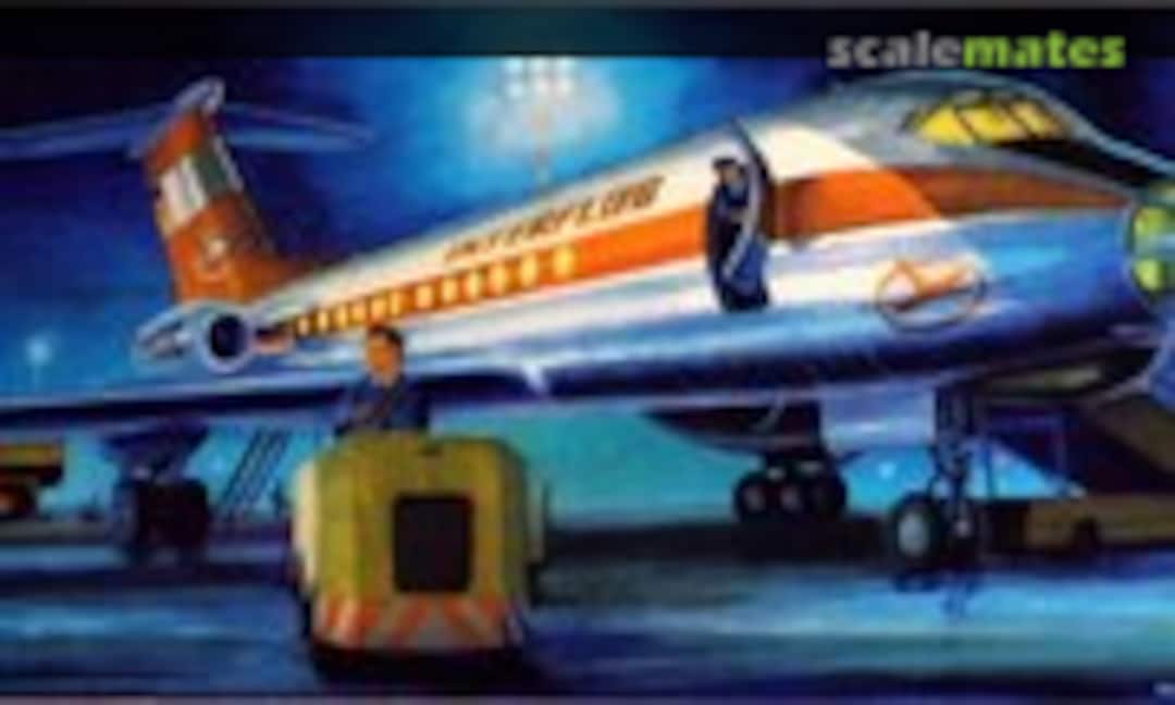 1:100 Tupolev Tu-134 (VEB Plasticart )