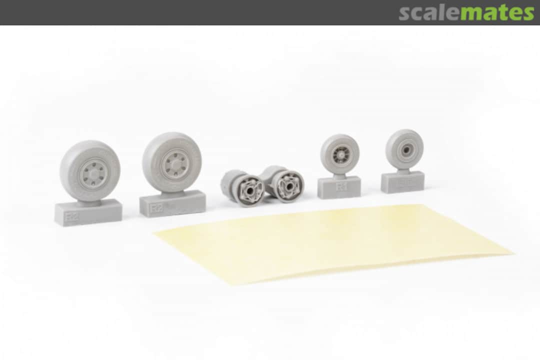 Contents F/A-18E/F wheels Brassin 648932 Eduard Contents F/A-18E/F wheels Brassin 648932 Eduard