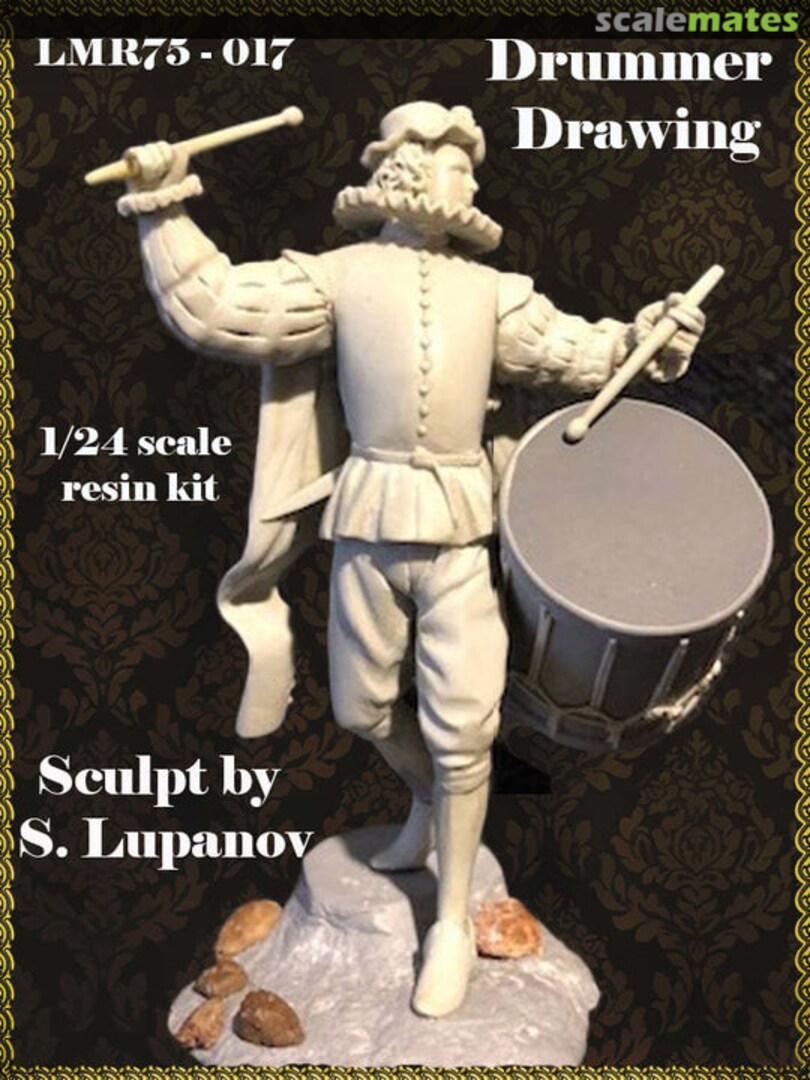 Boxart Drummer Drawing LMR75-017 Legion Miniatures Boxart Drummer Drawing LMR75-017 Legion Miniatures