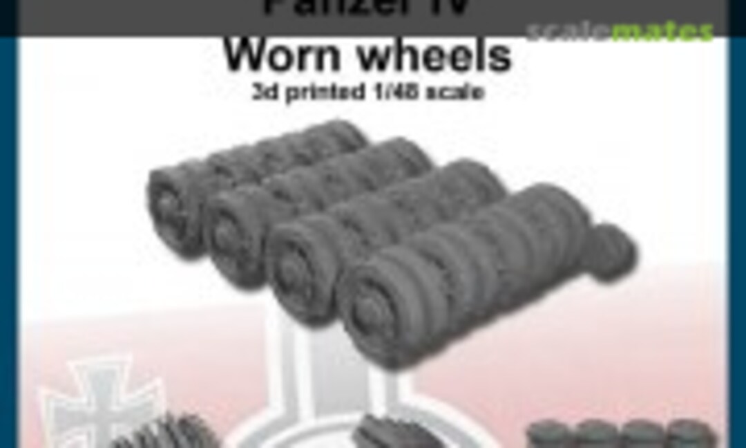 1:48 Panzer IV worn wheels (FC Model Trend 48507) 48507