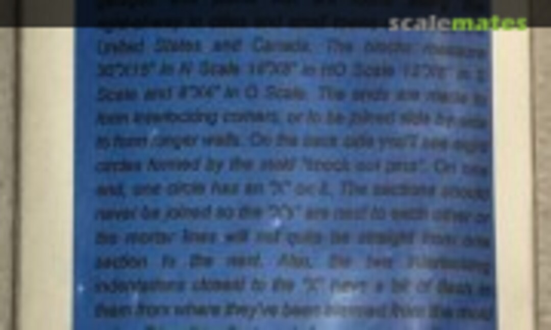 1:87 Concrete Blocks Long Sections (Pikestuff 1004) 1004