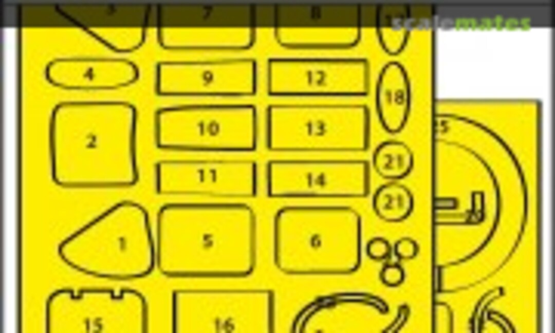 1:32 A-20G RAAF Havoc masks (ASK 200-M32117) 200-M32117