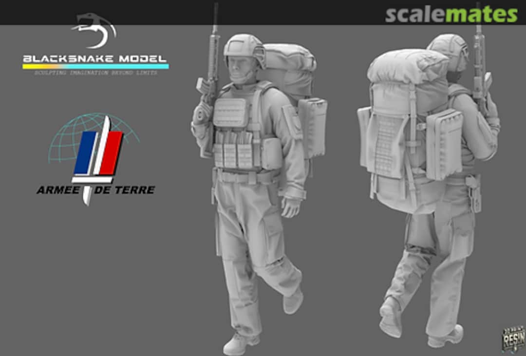 Boxart Soldat Français FR_11 BlackSnake Model Boxart Soldat Français FR_11 BlackSnake Model