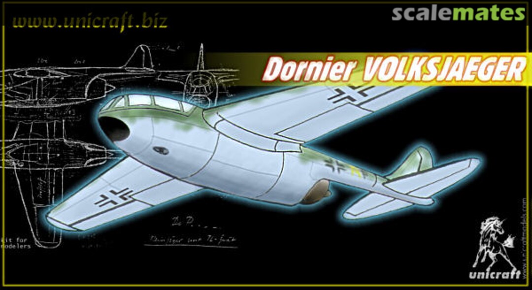 Boxart Dornier Volksjaeger Unicraft Models Boxart Dornier Volksjaeger Unicraft Models