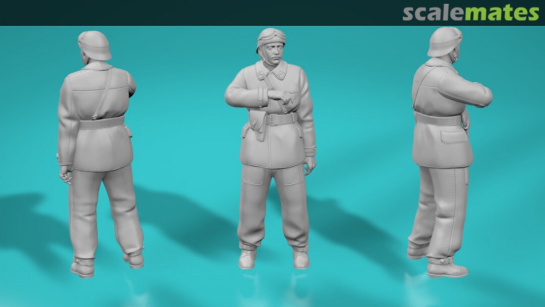 Boxart Francuski czołgista 2WŚ - pełna figurka - wersja 6a 99203622-72 EMP3d Boxart Francuski czołgista 2WŚ - pełna figurka - wersja 6a 99203622-72 EMP3d